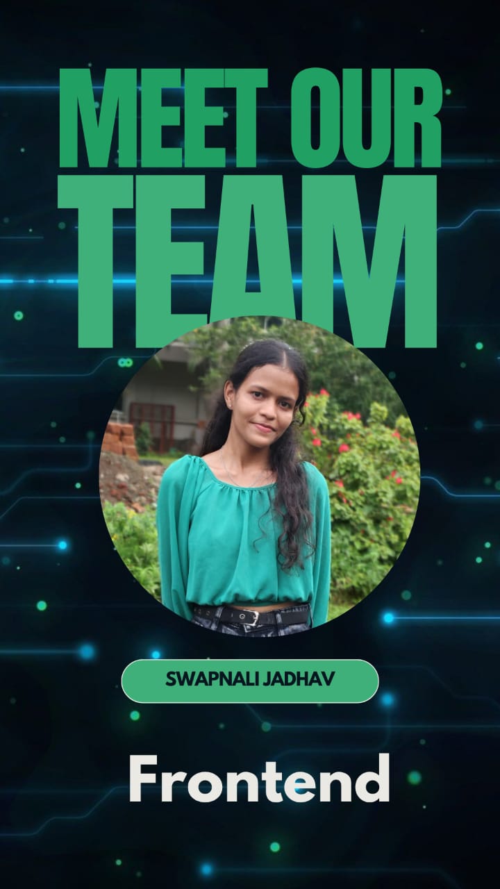 Swapnali, a team member